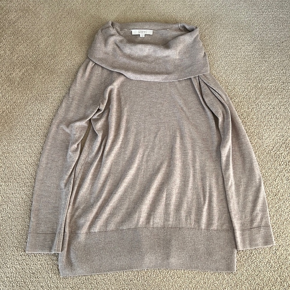 Ann Taylor’s Loft cowlneck sweater